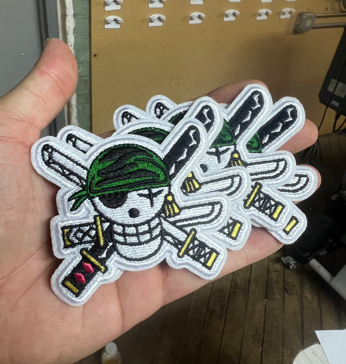 Zoro Iron-on Embroidery logo