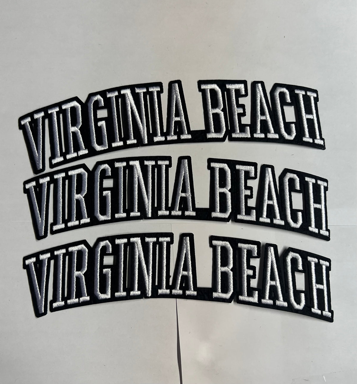 Virginia Beach Iron-on Embroidery logo