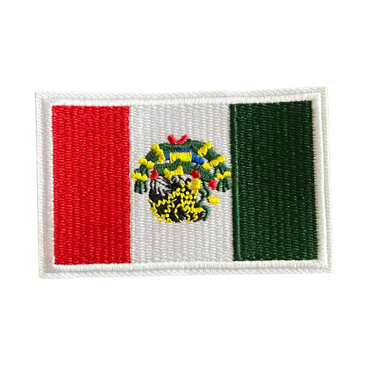 Mexican Flag Embroidery Patch