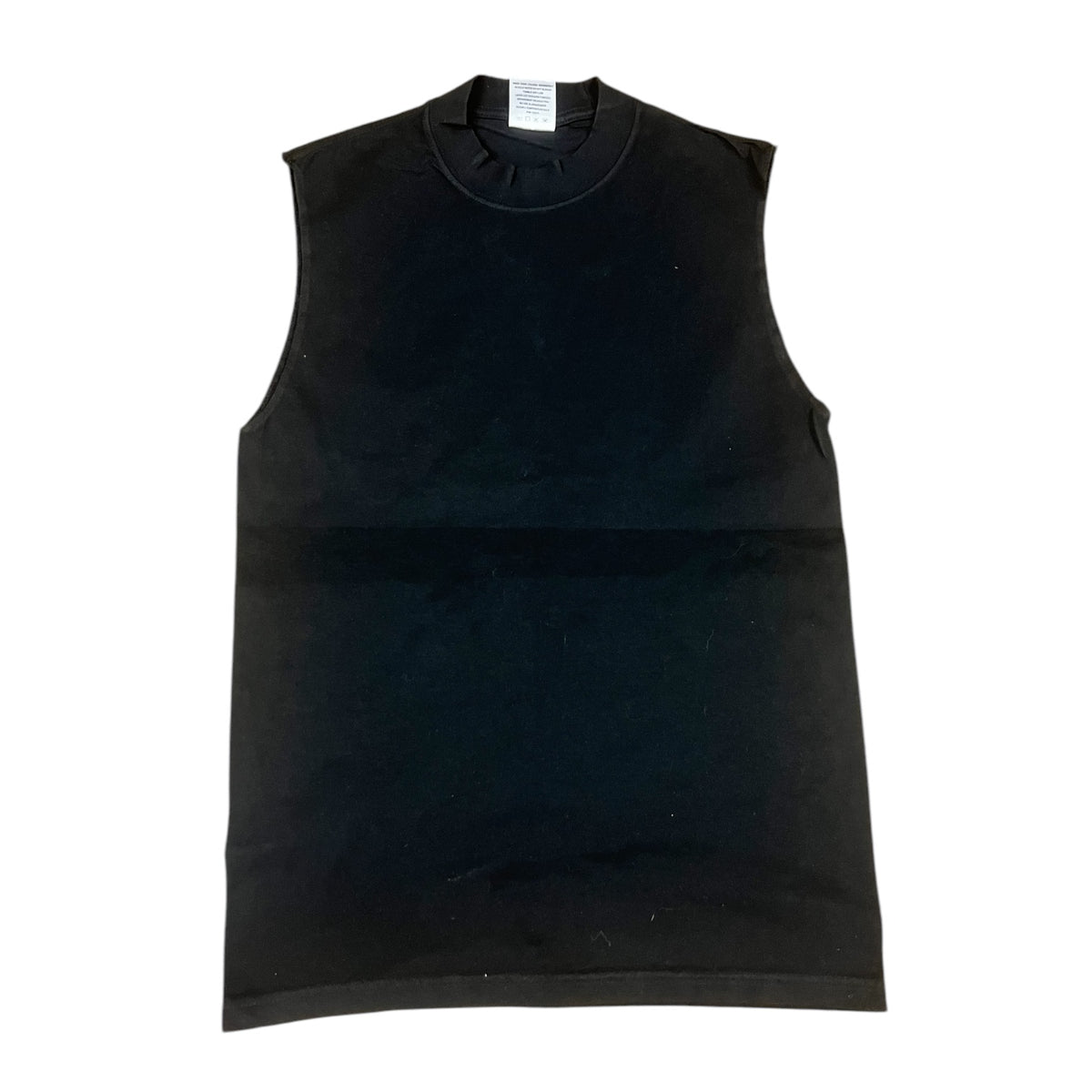 Black Sleeveless Oversized T-shirt (Copy)